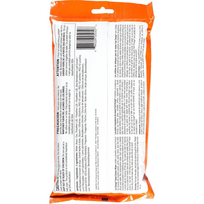 Fast Orange 25050 Toallitas limpiadoras de Manos, toallitas mecánicas para Tienda de automóviles, toallitas Resistentes, Elimina Grasa, Aceite, Gases de Escape de Manos y Piel, 25 Unidades