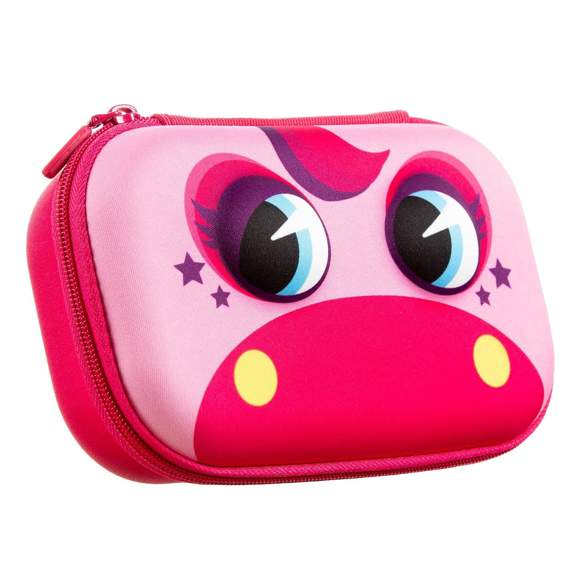 ZIPIT - Estuche para lápices de bestia para niños | Estuche para lápices para la escuela | Bolsa organizadora para lápices | Bolsa para lápices de gran capacidad - pony