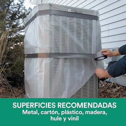 3M Cinta Adhesiva para Ductos Plateada 1 rollo de 48mm x 50m | Reparaciones generales, Sellado de Tuberías, Organización de cables, Delimitación de áreas, Fácil de cortar, Impermeable