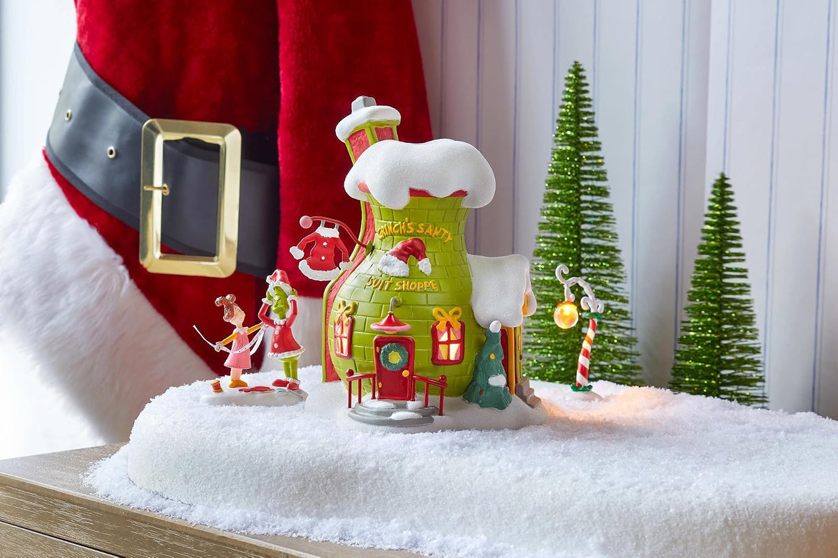 Department 56 Dr. Seuss The Grinch Village Accesorios para una Figura de Traje Santy, 3.6 Pulgadas, Multicolor