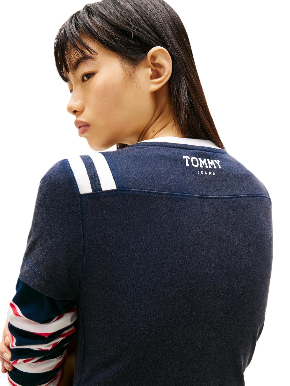 Tommy Hilfiger Playera Manga Corta Mujer C1G