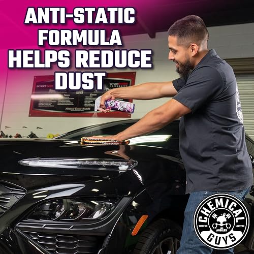 Chemical Guys Detallador Sintético Rápido, Detallador Polímero Extremadamente Resbaladizo, Ideal para Automóviles, Camiones, Todoterrenos, Motocicletas, Autocaravanas y Más, 3,79 L