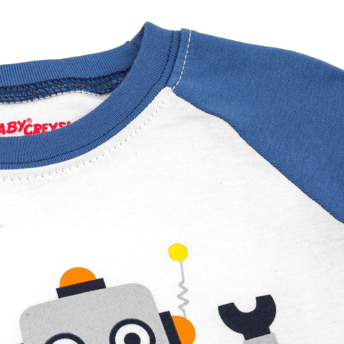 Baby Creysi Pijama de 2 Piezas para Niño con Playera de Manga Larga y Pantalón de Felpa Microfleece One For You