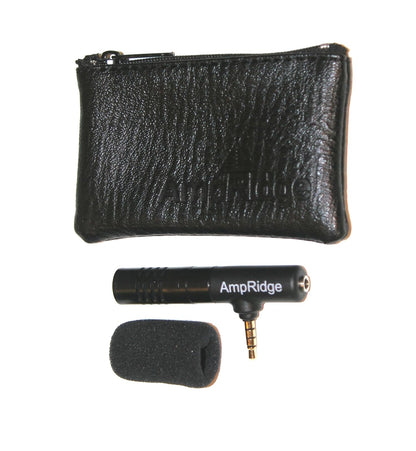Ampridge MightyMic S - Micrófono de vídeo Condensador para iPhone con Monitor de Auriculares