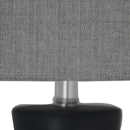 Luzerna CM-0057 Lámpara De Buro Xana, Color Negro Mate, 1 Unidad