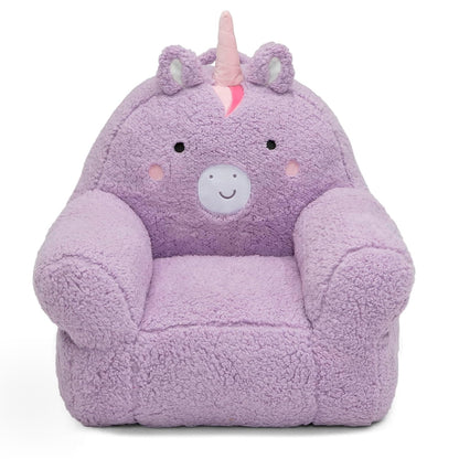 Delta Children Sillón Cozee Buddy para Niños - Morado