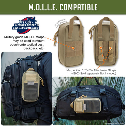 Maxpedition - Organizador de Bolsillo Delgado