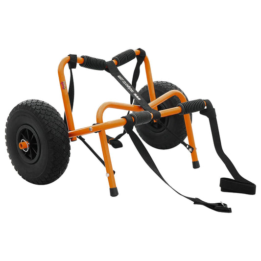 1235 RAD Sportz Kayak Trolley Pro Premium Kayak Cart Airless Tires 150 LB Cap Yellow
