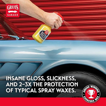 Griot's Garage Best of Show - Cera en Aerosol para Detalles de automóviles, Funciona en películas de protección de Pintura y revestimientos de cerámica, Proporciona una Cobertura Duradera Entre usos