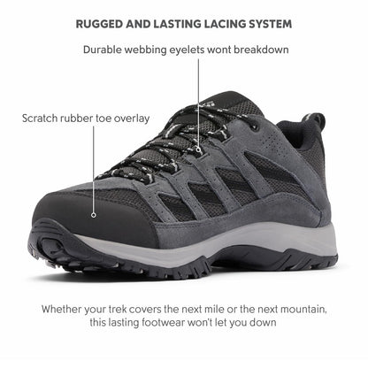 Columbia Newton RidgeTM Plus Ii, Suede, Impermeables, Anchos Zapatos para senderimo para Hombre