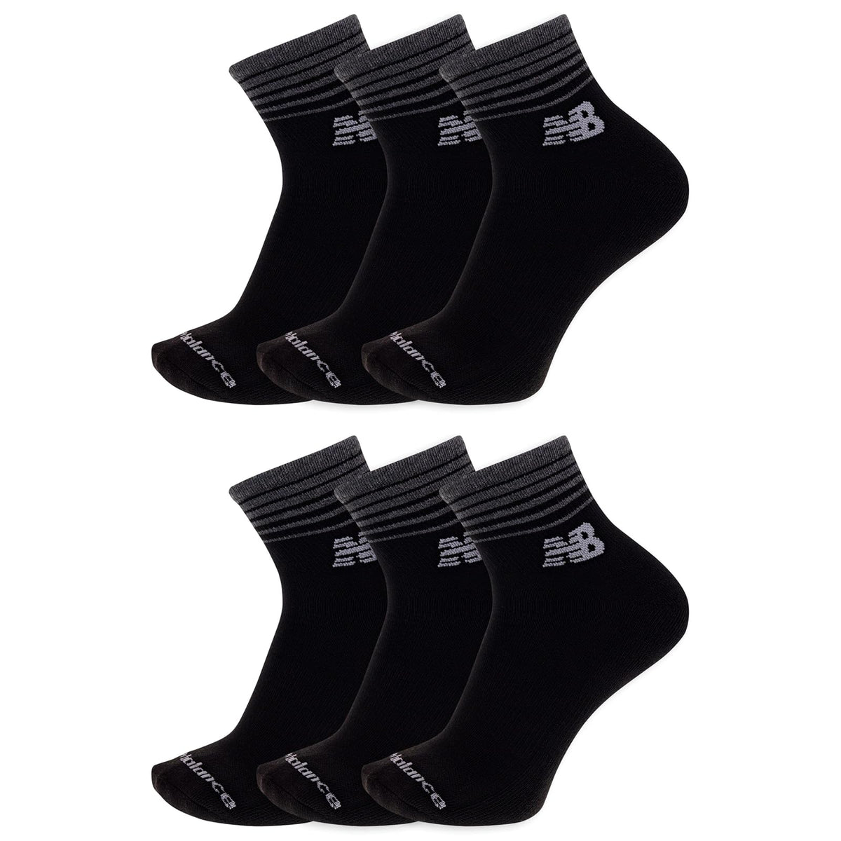 New Balance Ankle 6 Pair Tobillo 6 pares Unisex adulto