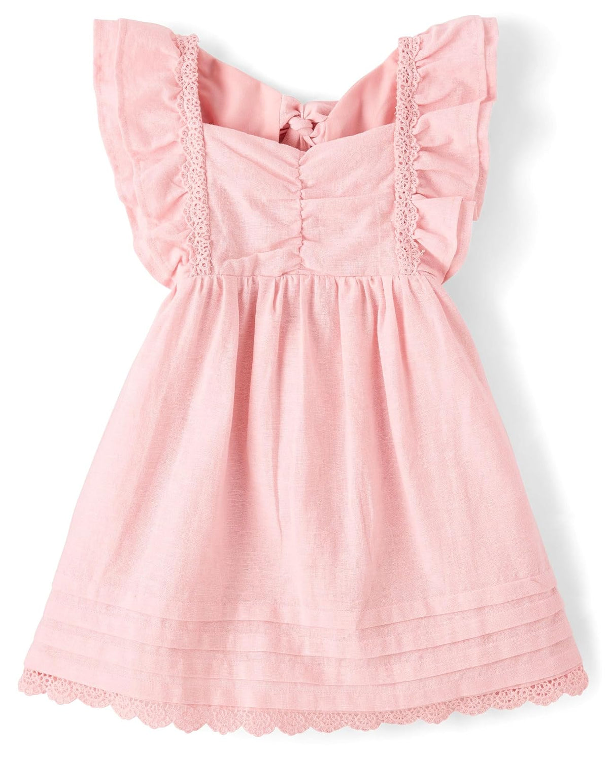 Gymboree Vestido de Suéter Manga Corta para Niña - Sal marina rosa - 6