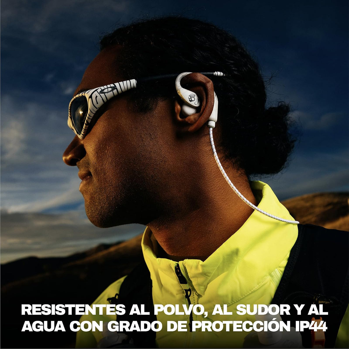 Skullcandy Push 540 Open Wireless Open-Ear Bluetooth Earbuds - Bone