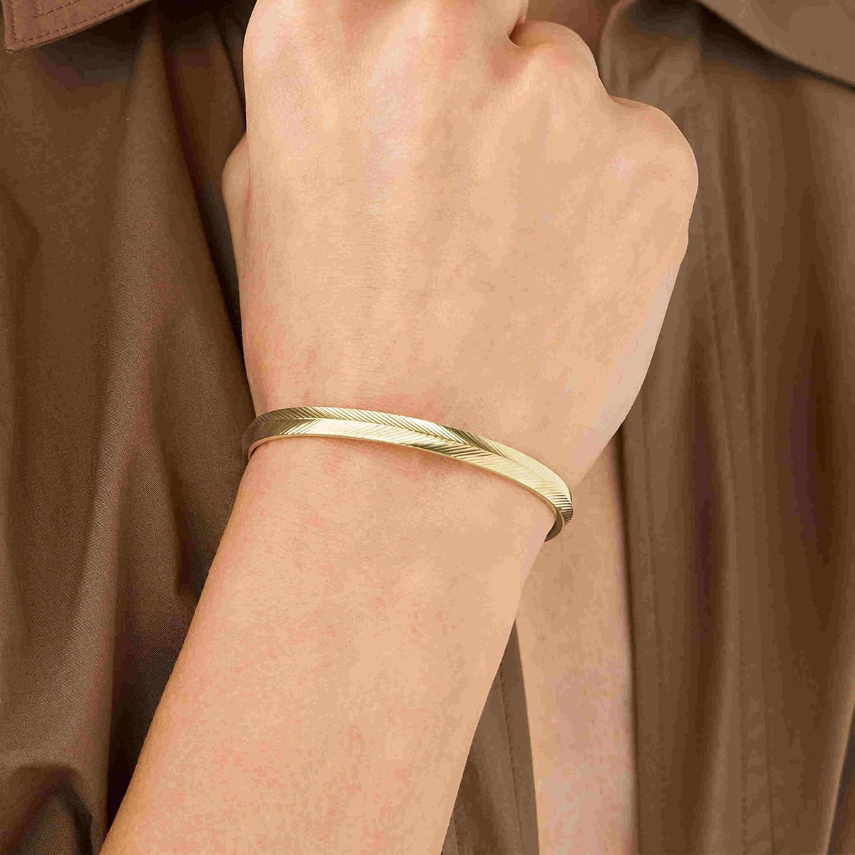 Fossil - Pulsera para mujer, Talla única, Acero inoxidable, Cristal