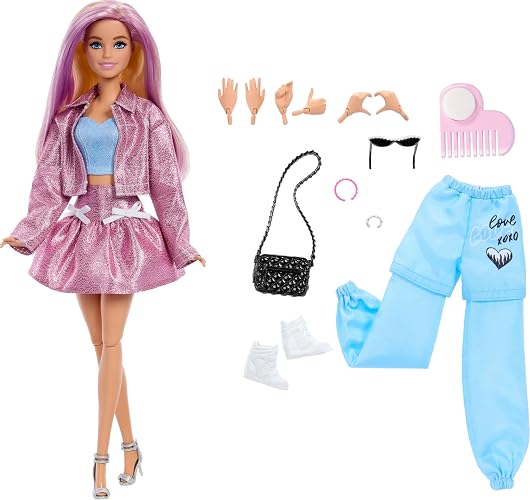 Muñeca de Moda Barbie Deluxe Style Build Up con Accesorios