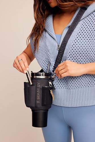 STANLEY All Day - Bolsa cruzada con bolsillo para teléfono, funda para tarjeta y correa desmontable