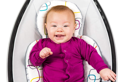 4moms rockaRoo and mamaRoo - Inserto para bebés, bebés y niños pequeños, Lavable a máquina, Suave, Tela de Felpa, diseño Reversible, recién Nacido, 2 Unidades (Paquete de 1)