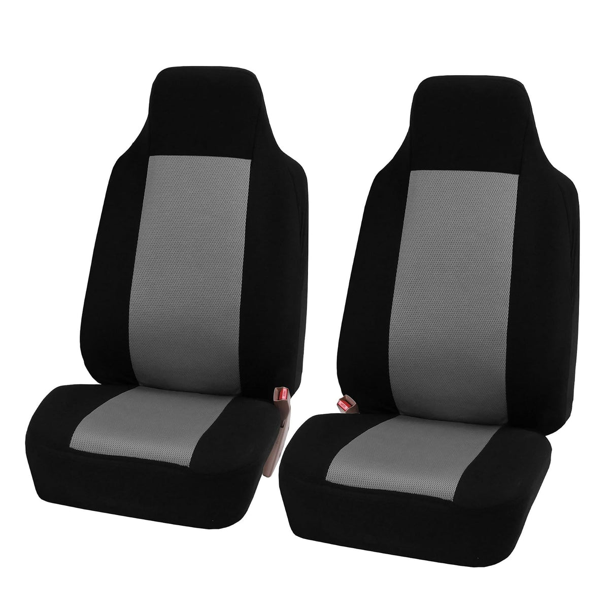 FH GROUP FB102GRAY114 Gray 3D Air Mesh Auto Seat Cover (Full Set)