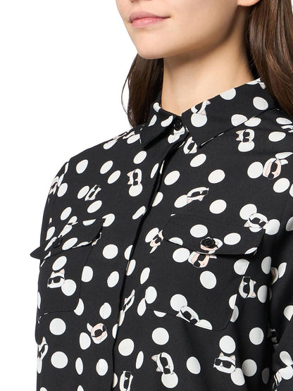 Karl Lagerfeld Blusa con Logotipo de Moda para Mujer
