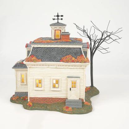 Department 56 Disney Hocus Pocus Village Max's House en Salem Lit Building, 7.83 Pulgadas, Multicolor