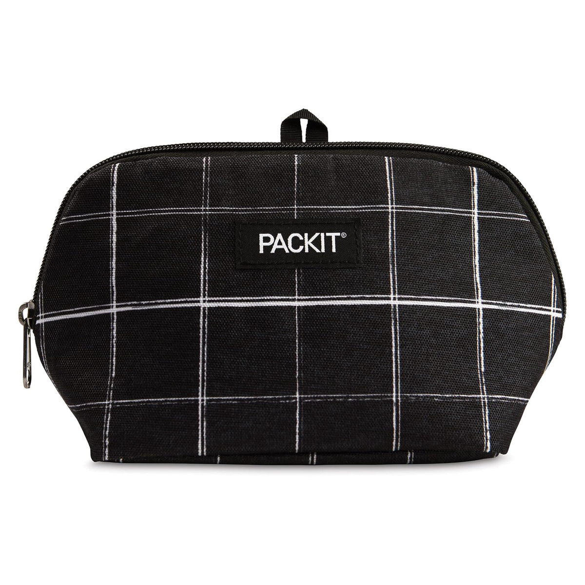 PackIt - Bolsa para aperitivos, rejilla negra, normal