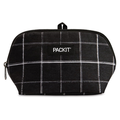 PackIt - Bolsa para aperitivos, rejilla negra, normal
