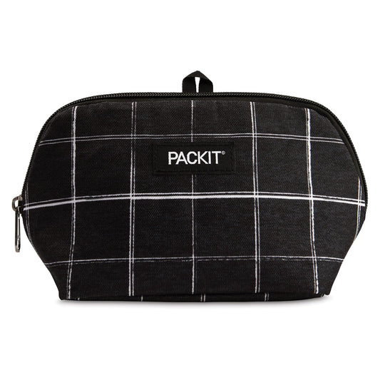 PackIt - Bolsa para aperitivos, rejilla negra, normal