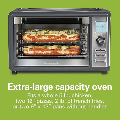 Hamilton Beach - Horno digital extra grande Sure-Crisp con freidor con aire 31390