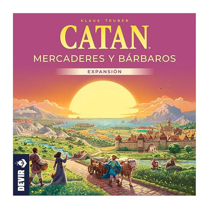 Catan: Mercaderes y Bárbaros en Español, Juego de Mesa, Devir