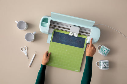 Cricut Adhesive Back Cutting Mats 12"X12" 3/Pkg-Green, Blue & Purple