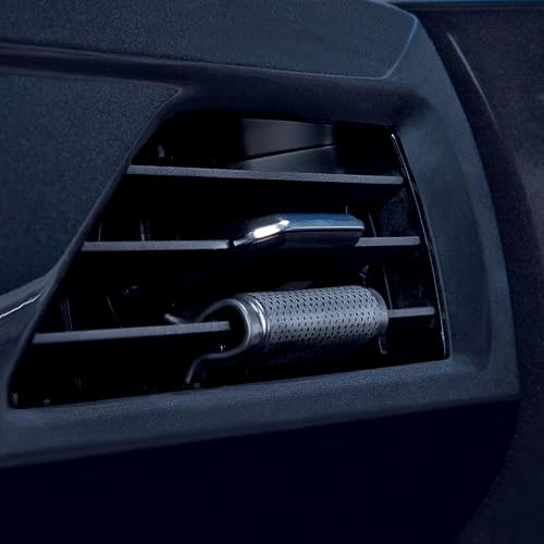 LITTLE TREES - Ambientador para automóvil | La envoltura de ventilación proporciona un aroma duradero, ¡invisiblemente fresco! | Black Ice, 1 paquetes de 4 piezas.