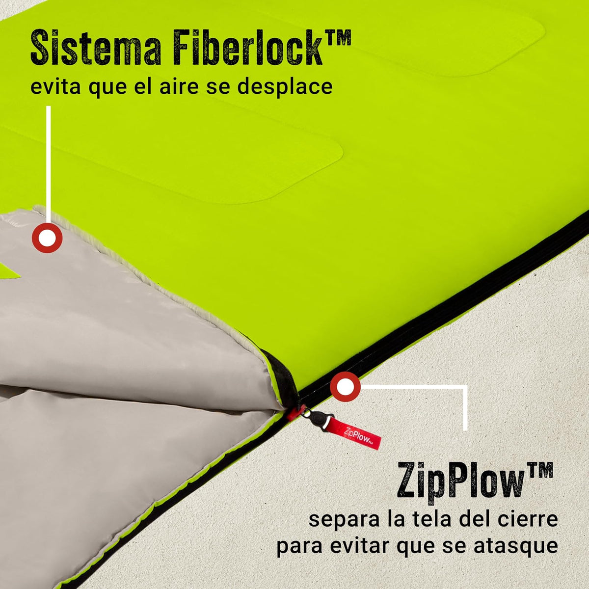 Coleman® Bolsa de Dormir Breeze™, Saco de Dormir para Acampar, Apto para Camping y Senderismo