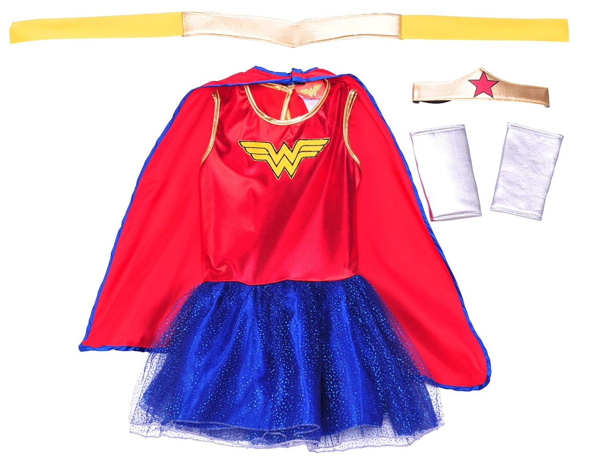 Rubie'S Vestido de tutú de la Liga de la Justicia para niños, Talla M