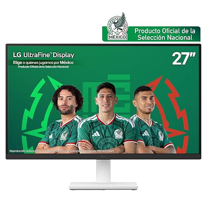 LG Monitor 27" 60Hz Ultra HD IPS (Presición de Color), 27US500-W (3840 x 2160), Tiempo de Respuesta de 5ms (GtG), Contrast Ratio de 1000:1