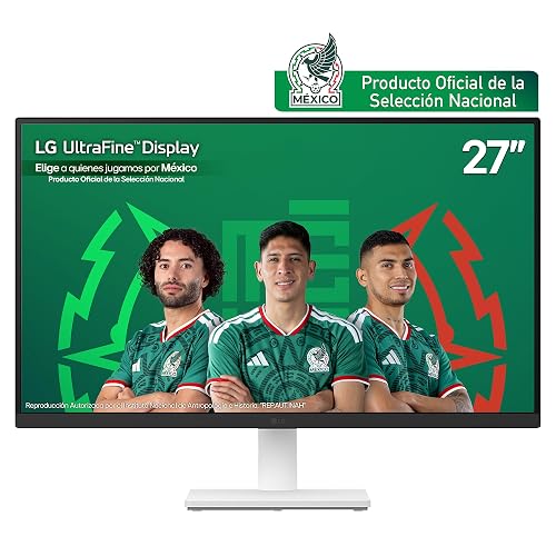 LG Monitor 27" 60Hz Ultra HD IPS (Presición de Color), 27US500-W (3840 x 2160), Tiempo de Respuesta de 5ms (GtG), Contrast Ratio de 1000:1
