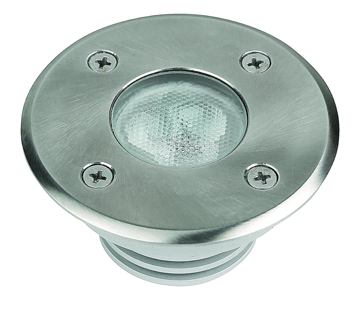 Tecnolite - Lámpara de Piso LED Empotrable Exterior 3 W, Luz Suave Cálida, IP65, LED Integrado
