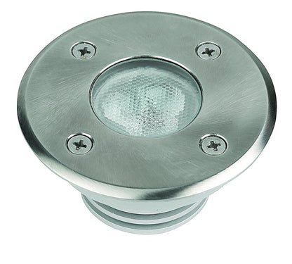 Tecnolite - Lámpara de Piso LED Empotrable Exterior 3 W, Luz Suave Cálida, IP65, LED Integrado