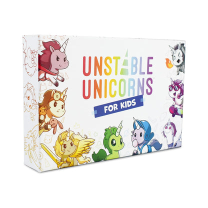 TeeTurtle Unstable Unicorns, Mini Caja Sorpresa de Vinilo - Unstable Unicorns: Kids Edition - Juego de mesa