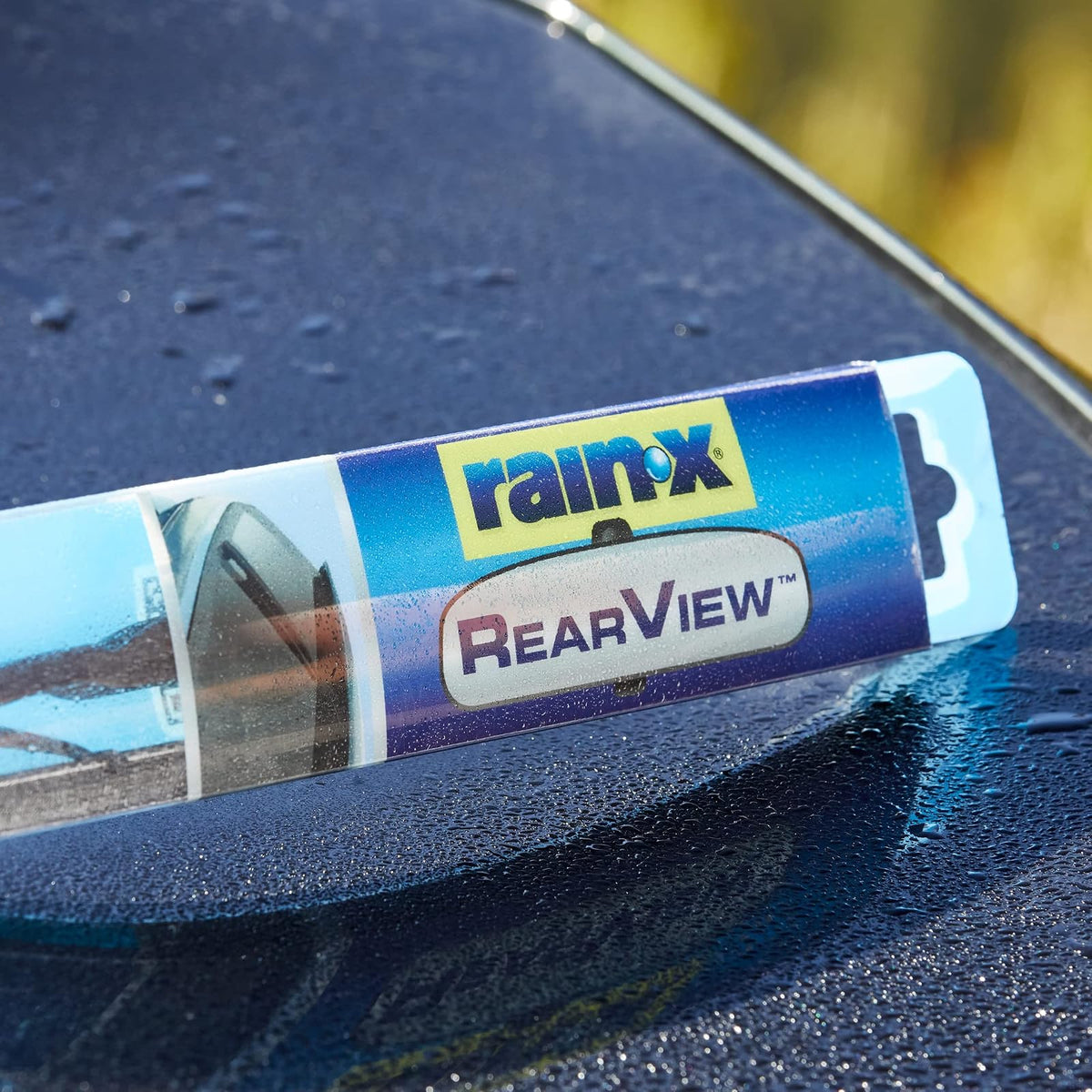 Rain-X 850025 RearView 14-B - Escobilla de limpiaparabrisas trasera compuesta de 14 pulgadas, se adapta a Rock Lock 3 (paquete de 1), escobillas de repuesto para automóviles que cumplen o superan los estándares de calidad y diseño OEM