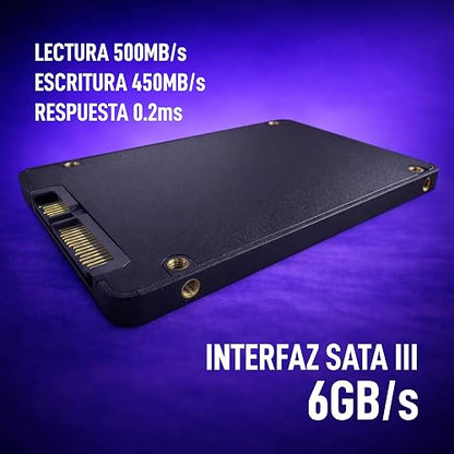Disco SSD 240GB 2.5 SATA III Negro para PC Stylostech