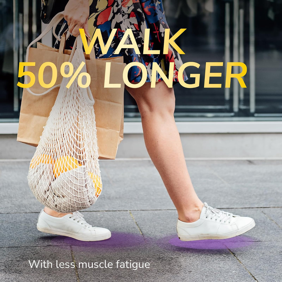 Dr. Scholl's Walk Plantillas más largas, para mujer, 1 par, ajuste para adaptarse