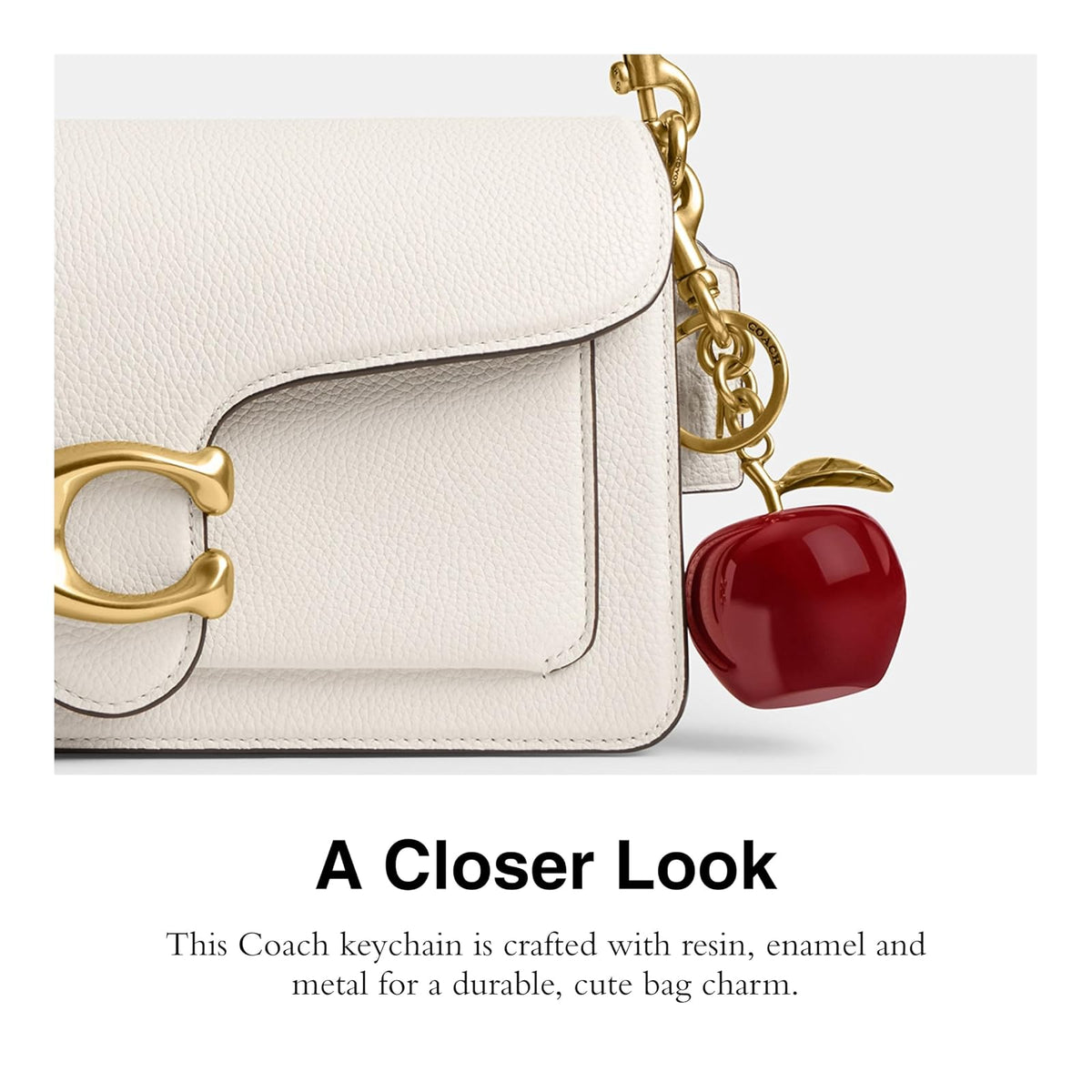 Coach Bag Charm Llavero Mujer