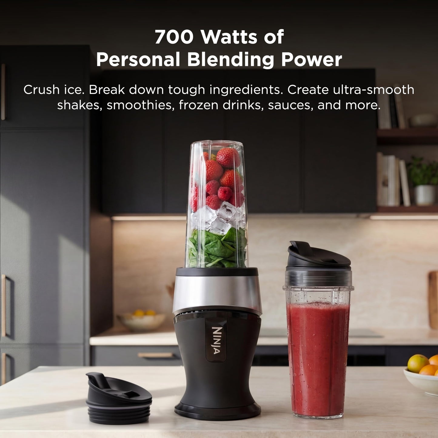Ninja - Extractor de nutrientes con 2 vasos de 473 ml | QB3001SS