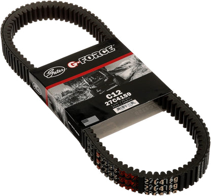 Gates Banda para Moto/Scooter para Polaris RZR S/XP 999 cc 2015-2019 27C4159, Negro