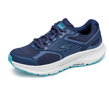 Skechers GO RUN Consistent 2.0 Advantage tenis para mujer - 26.5 cm - Azul marino - azul