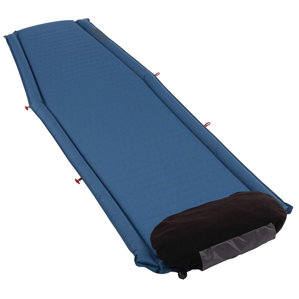Coleman Silverton - Almohadilla de Dormir autoinflable, Ligera Almohadilla de Camping con Bolsa de Almacenamiento de Almohadas, cómoda Alfombrilla de Dormir con Parachoques Laterales para Evitar Que