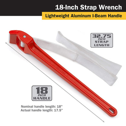 Titan 21316 - Llave de correa de 45,7 cm (18 pulgadas)