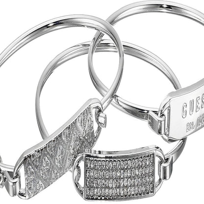 Guess - Pulsera de 3 piezas con identificación de tensión