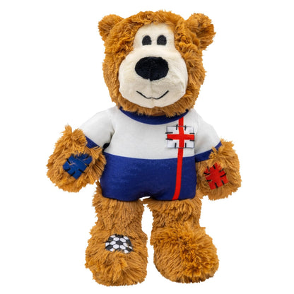 Kong Wild Knots Bear Juguete de Peluche para Perro con Playera de Selección - Inglaterra