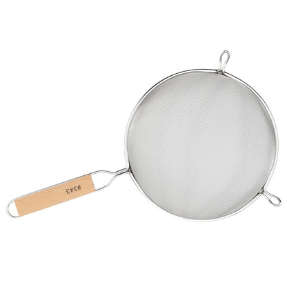 Winco MS3 A-8S colador con individual de malla fina, 20.3 cm de diámetro